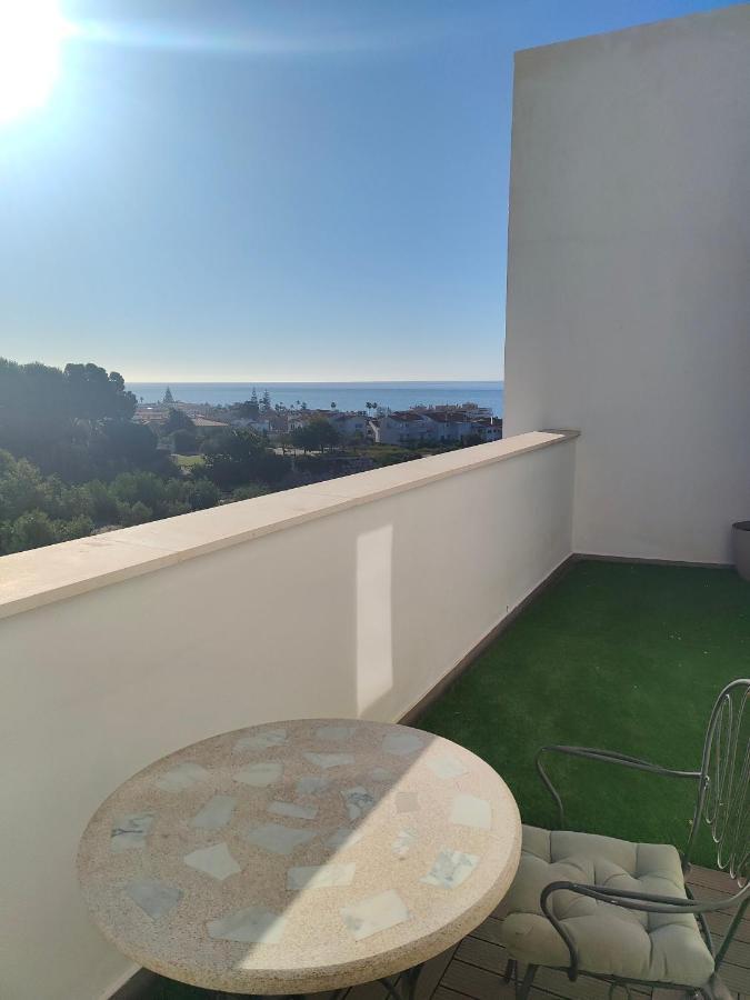 Atico Con Piscina, Golf, Vistas Al Mar Torre de Benagalbon Exterior foto